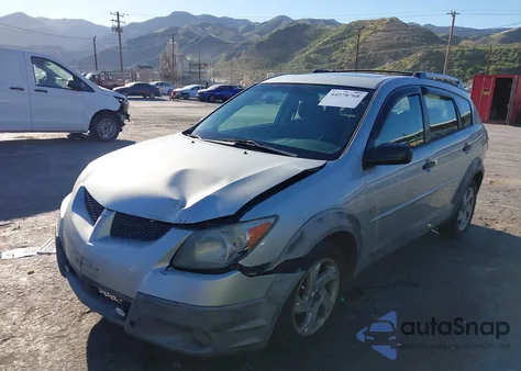 2003 Pontiac Vibe from USA, damaged, VIN 5Y2SL62843Z401735